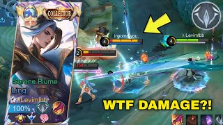 LING FASTHAND BEST BUILD \u0026 EMBLEM 2024!! MOST RECOMMENDED BUILD FOR LING USER