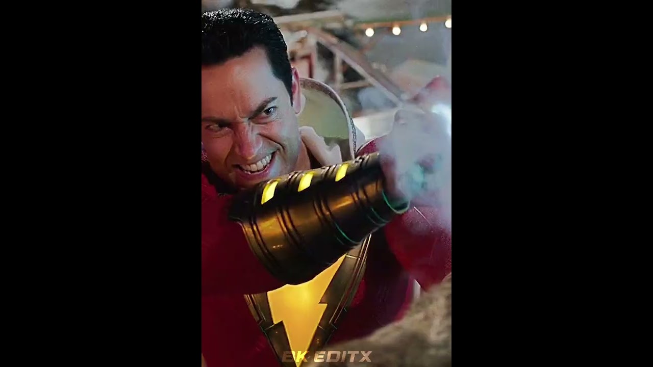 Shazam!⚡Zachary Levi Awesome Status 💯💯#shazam #zacharylevi #attitudestatus #shorts 🎧🎶