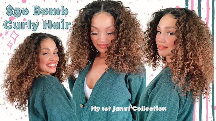 Best Curly Synthetic Wig  Janet Collection Dee Uni...