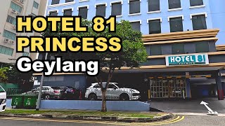 Hotel 81 PRINCESS, Geylang, SINGAPORE: Complete Information, Room Tour, and Review