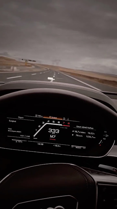 Audi A8 4.0 V8 60 TFSI top speed audi yolculuk #audi #topspeed #audia8