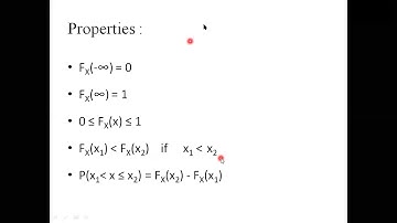 II ECE I SEM  RVSP PROPERTIES OF DISTRIBUTION AND DENSITY FUNCTION