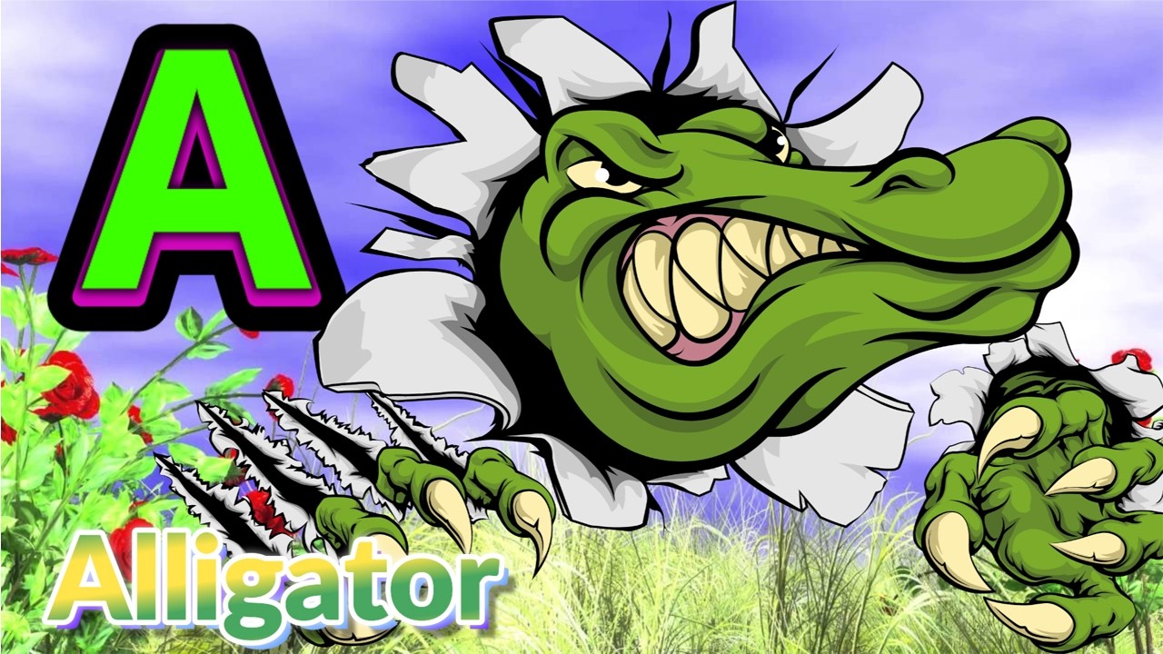 🎉 A for Alligator, B for Bear | Animated ABC Alphabet Songs | NB Arts 🐊 ...