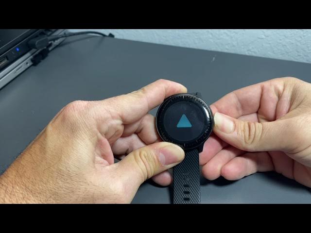 ballade kind kig ind Vivoactive 3 barometer test mode - YouTube