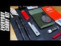 Edc setup daily carry co pouch gravity knife tactical pen olight field notes edc edcgear