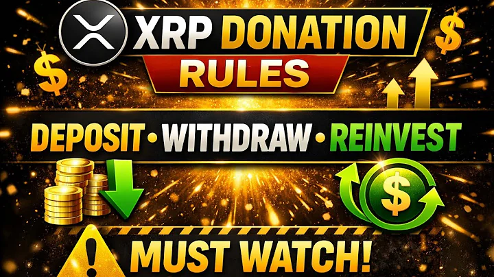 🚀 Deposit Withdraw & Reinvest | Complete Rules Explained | XRP Donation Plan 🚀