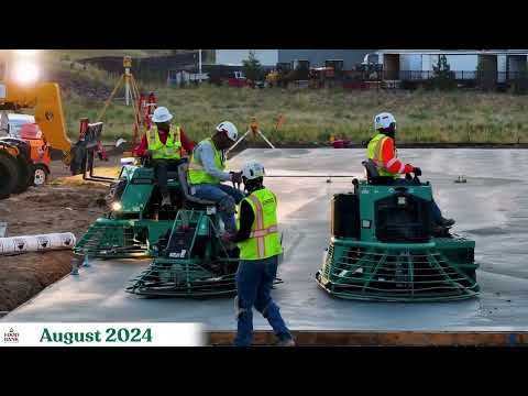 Construction Timelapse of Food Bank of the Rockies New Distribution Center in Aurora Colorado