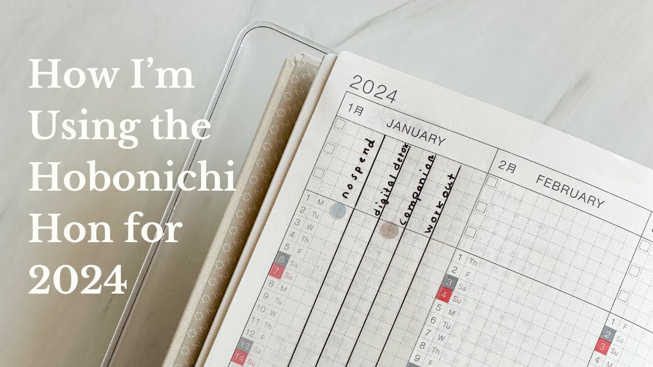Как я использую Hobonichi Hon в 2024 году