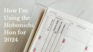 How I’m Using the Hobonichi Hon in 2024