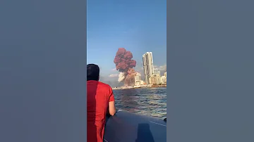 انفجار نووي في بيروت 