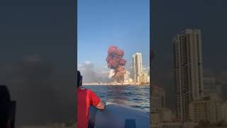 انفجار نووي في بيروت