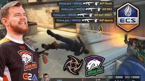 Michu 4K Ramp Hold! Neo Get Deleted - Virtus.pro Highlights VS NIP