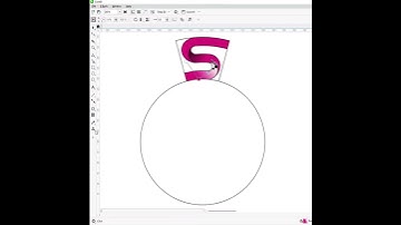 Fit object to path logo in CorelDraw #shorts #logo #coreldraw