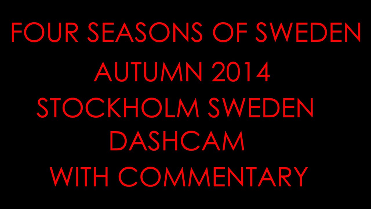 P0intL3ader75 On The Run - Tour Around Stockholm - DashCam With Commentary