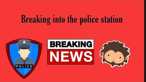 BREAKING INTO THE POLICE STATION IN SNEAKY SASQUATCH EPIC WAY