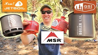 JetBoil STASH VS MSR/GSI Cook SetUp | Plus...How to Cook: Breakfast Sandwich!!