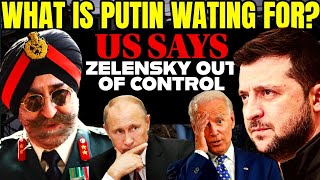 US Admits Zelensky Out of Control I Why Isnt Putin Attacking I Maj Gen Prabdeep Singh I Aadi