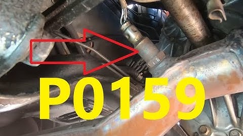 Causes and Fixes P0159 Code: O2 Sensor Circuit Slow Response (Bank-2 Sensor-2)