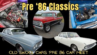 Pre '86 Classics meet @ Old Skool Cars show