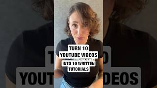 How to Create 10 Tutorials from YouTube Videos Fast Using AI Tools