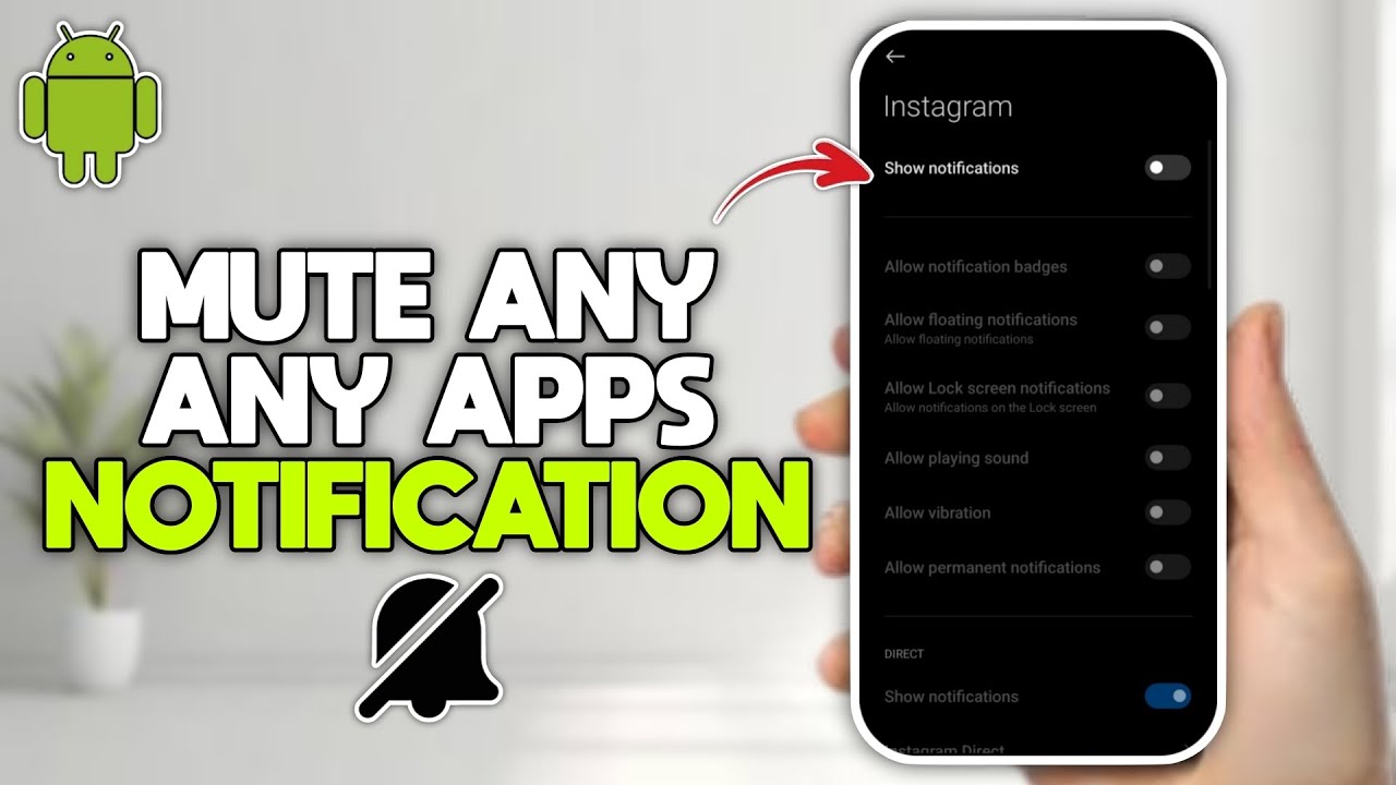 How to Mute the Notifications of Any of Your Apps on Android - Easy ...