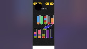 water sort puzzle (level 942)