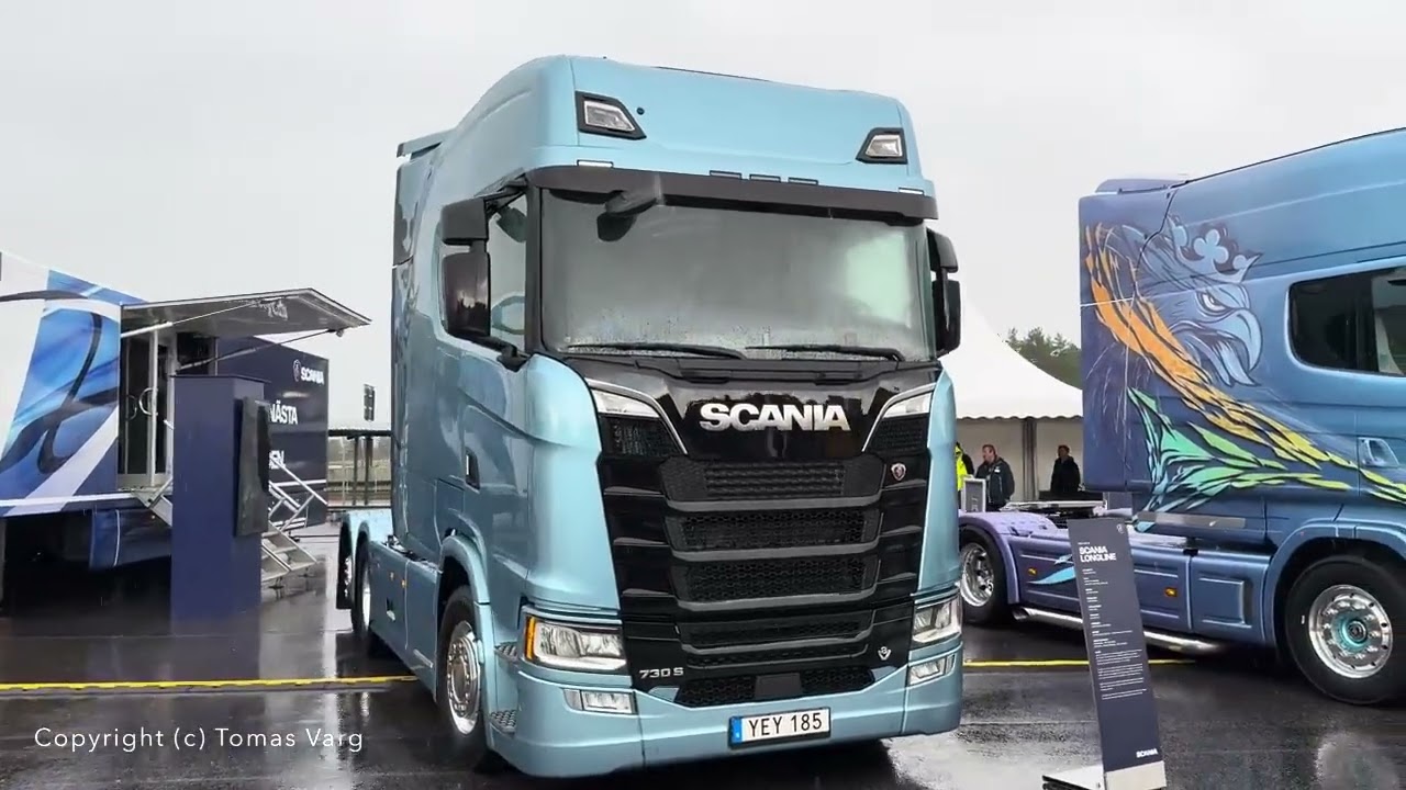 New lounch scenia trucks this very special moment #trucker #scaniatouring 