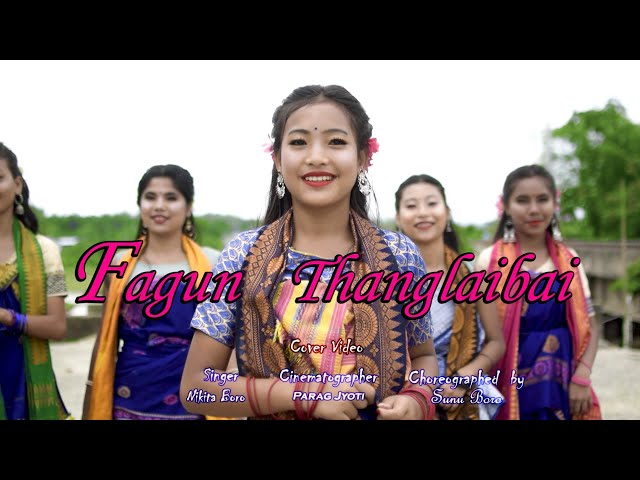Fagun Thanglai Bai || Nikita Boro || Bodo Dance Cover Video || SB SISTERS class=