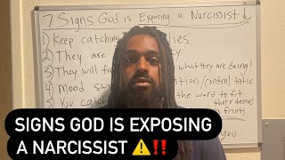 7 Signs God Is Exposing A Narcissist In Your Life