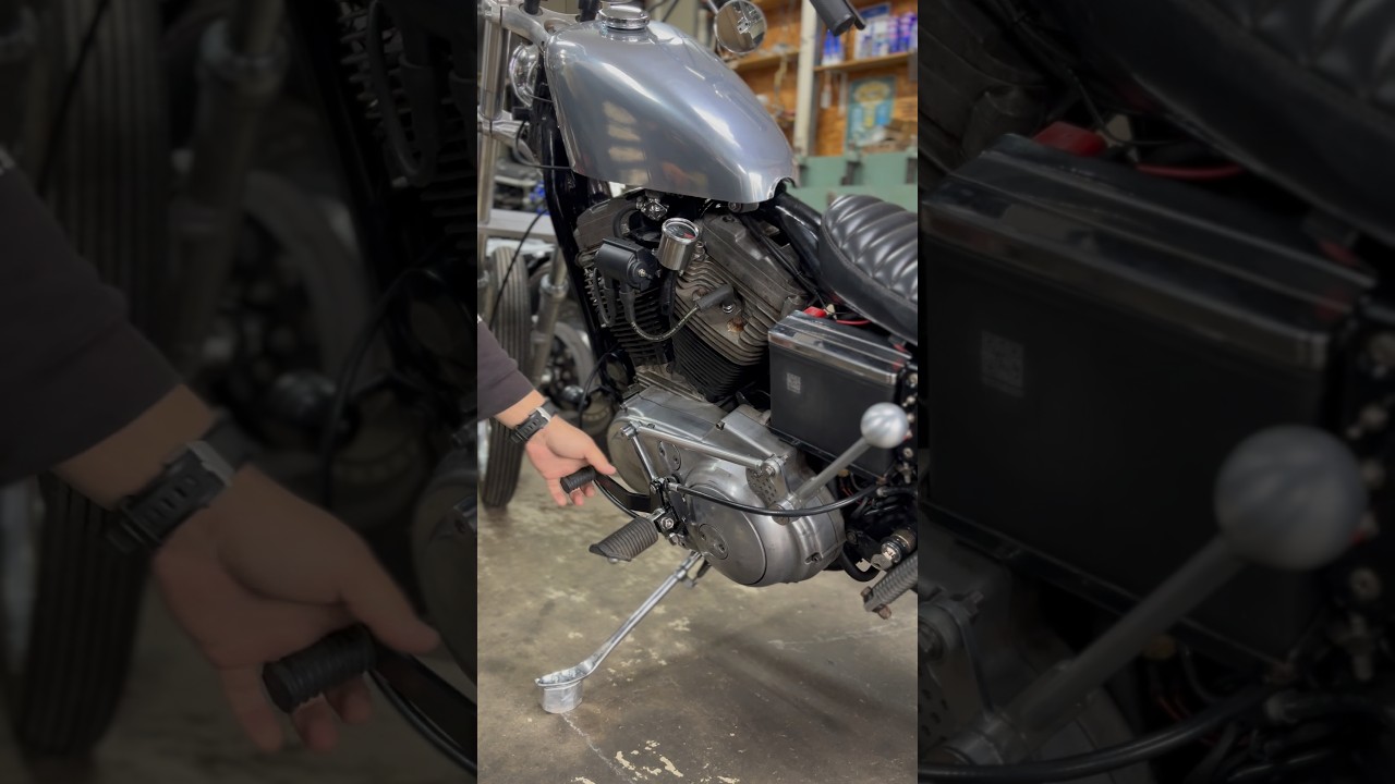 スポーツスタージョッキーシフト動き確認 #chopper #automobile #automobile #chopperstyle #ショベル #ハーレー #カスタム #ツーリング