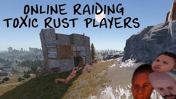 Going DEEP and RAIDING SALTY KIDS IN RUST