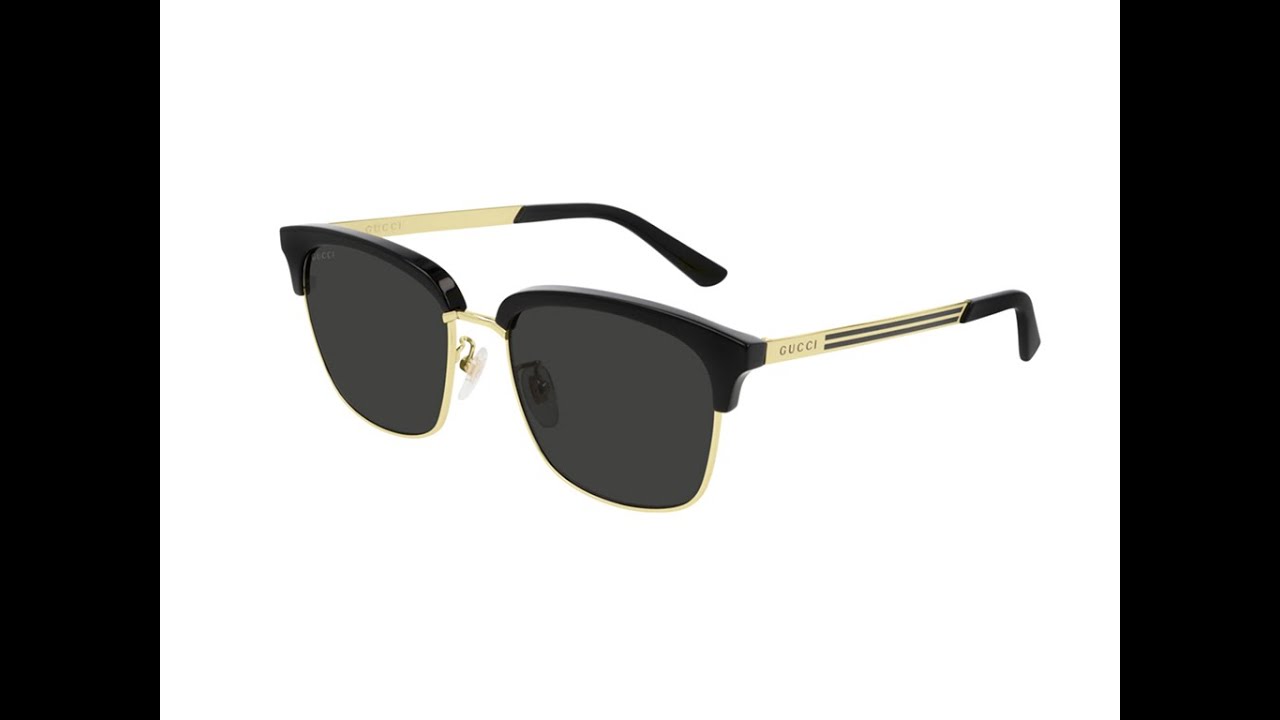 Unboxing Genuine Sunglasses Gucci GG0697S 001 Occhiali da Sole - YouTube