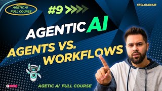 #9 Agentic AI: Workflows vs. agents | Agents vs Workflow Patterns in LLM Application Design