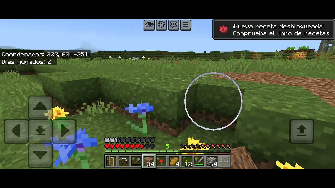 Minecraft día 3   empezamos la construcción de la casa 