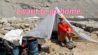 12 days on the John Muir Trail: traveling with strangers, exhausted, tough days
