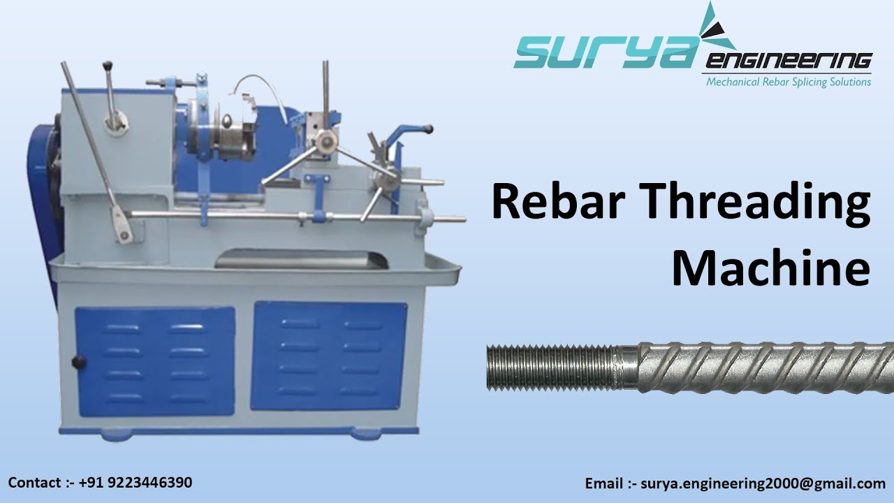 Rebar Threading Machine | Lanco Die chaser threading machine | Landice ...