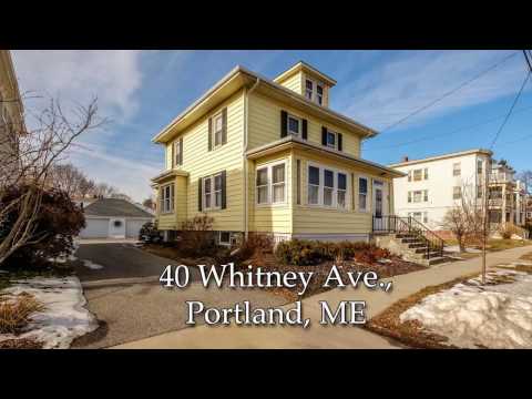 40 Whitney Ave., Portland, ME home video tour