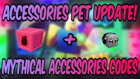 *NEW* INSANE MYTHICAL ACCESSORIES UPDATE + MYTHICAL ACCESSORIES CODES! (Roblox Mining Simulator)