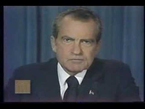 Richard Nixon's Resignation Speech