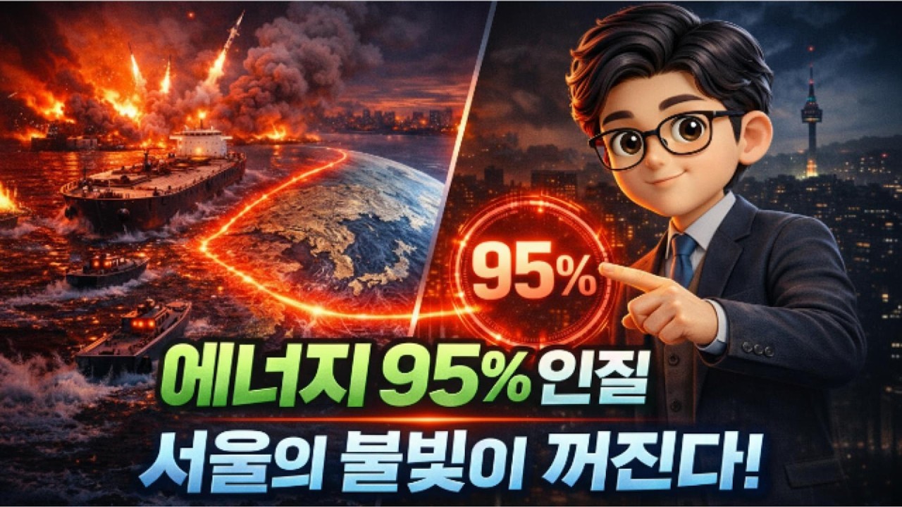 호르무즈가 막히면 서울이 멈춘다: 48시간 ‘에너지 쇼크’ 시뮬레이션 (환율·전기요금·수출 붕괴)