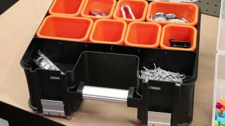 Storage accessories are perfect to get your garage organised. Whether you need hooks, containers or organiser boxes, you