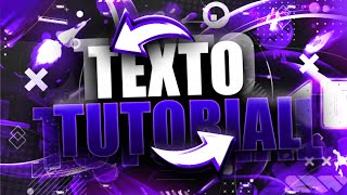 TUTORIAL DE TEXTO AVANÇADO (Ps Touch Android)