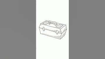 "How to Draw a Realistic Toolbox"