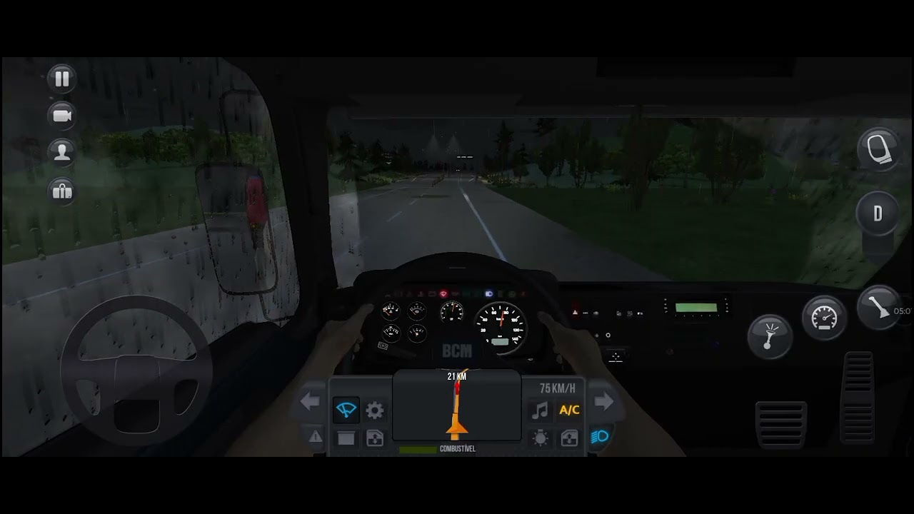 Fiz uma viagem curta de caminhão 🚚 