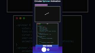 Details Circular Spinner Animation with CSS 🔥 | Pure CSS Loading Animation Guide