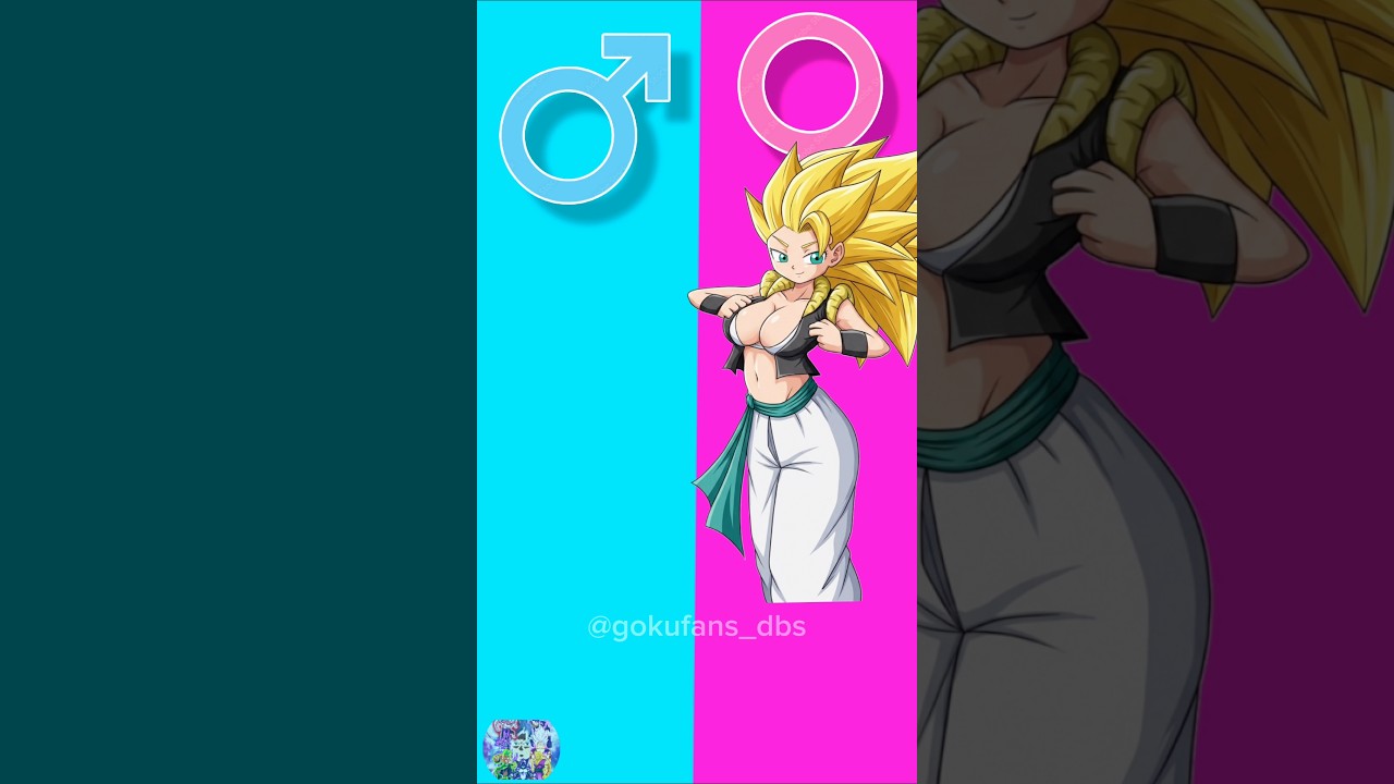 Dragon ball Character in Male swap Female 