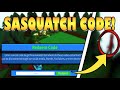 3rd BIGFOOT CODE (RARE)!! Build a Boat for Treasure ROBLOX