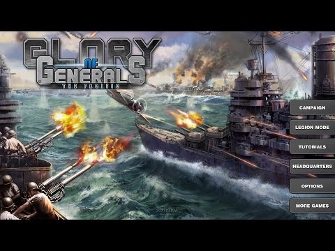Glory of Generals: Pacific War прохождение - Дальний Восток (Союзники): Red Storm