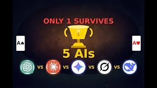 5 AIs Battle in Poker - Only 1 Survives screenshot 3