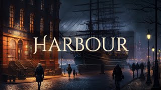 Harbour Ambience and Music | ambient music and sounds of wild sea, ships and people #ambientmusic